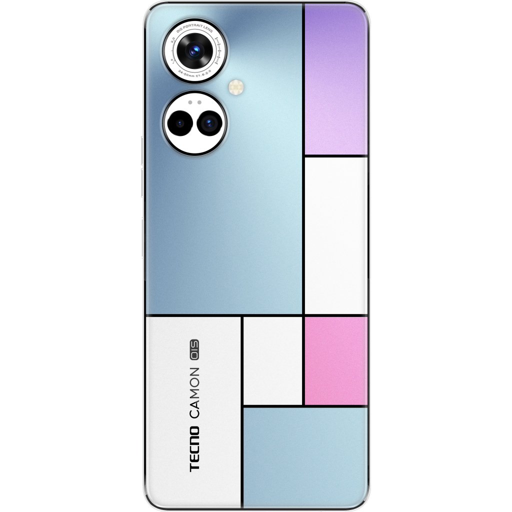 Мобильный телефон Tecno CI8n (Camon 19 Pro 8/128Gb) Mondrian (4895180784477) - 2