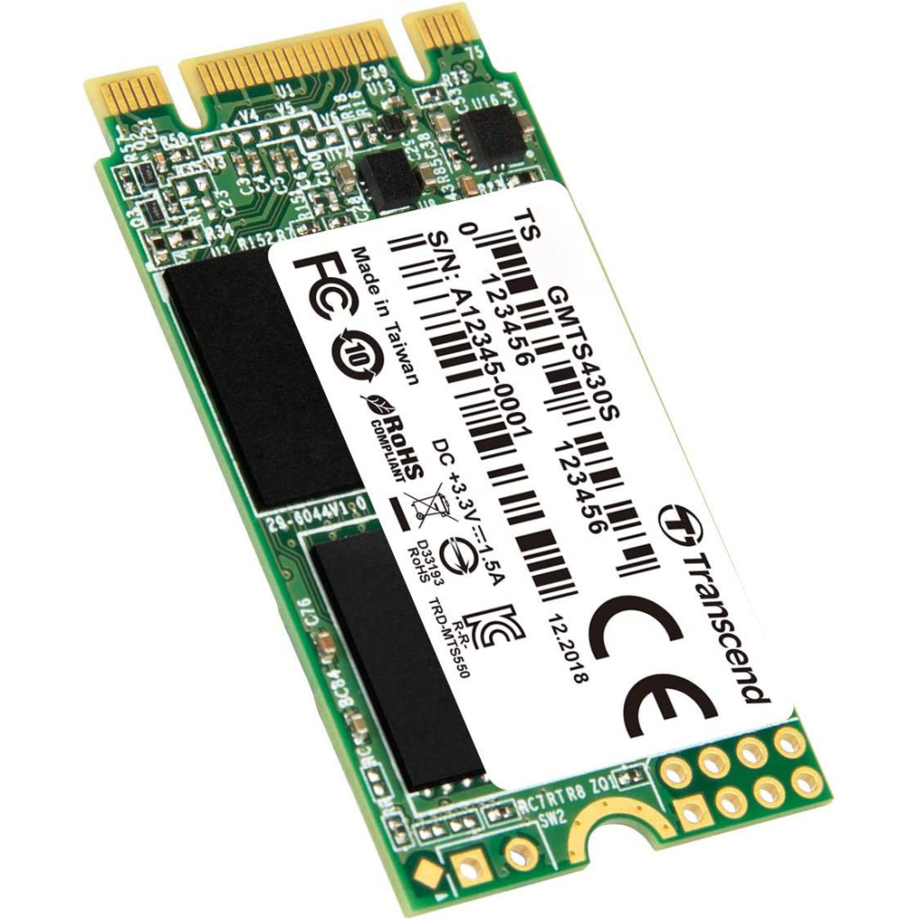 Накопитель SSD M.2 2242 1TB Transcend (TS1TMTS430S) - 1