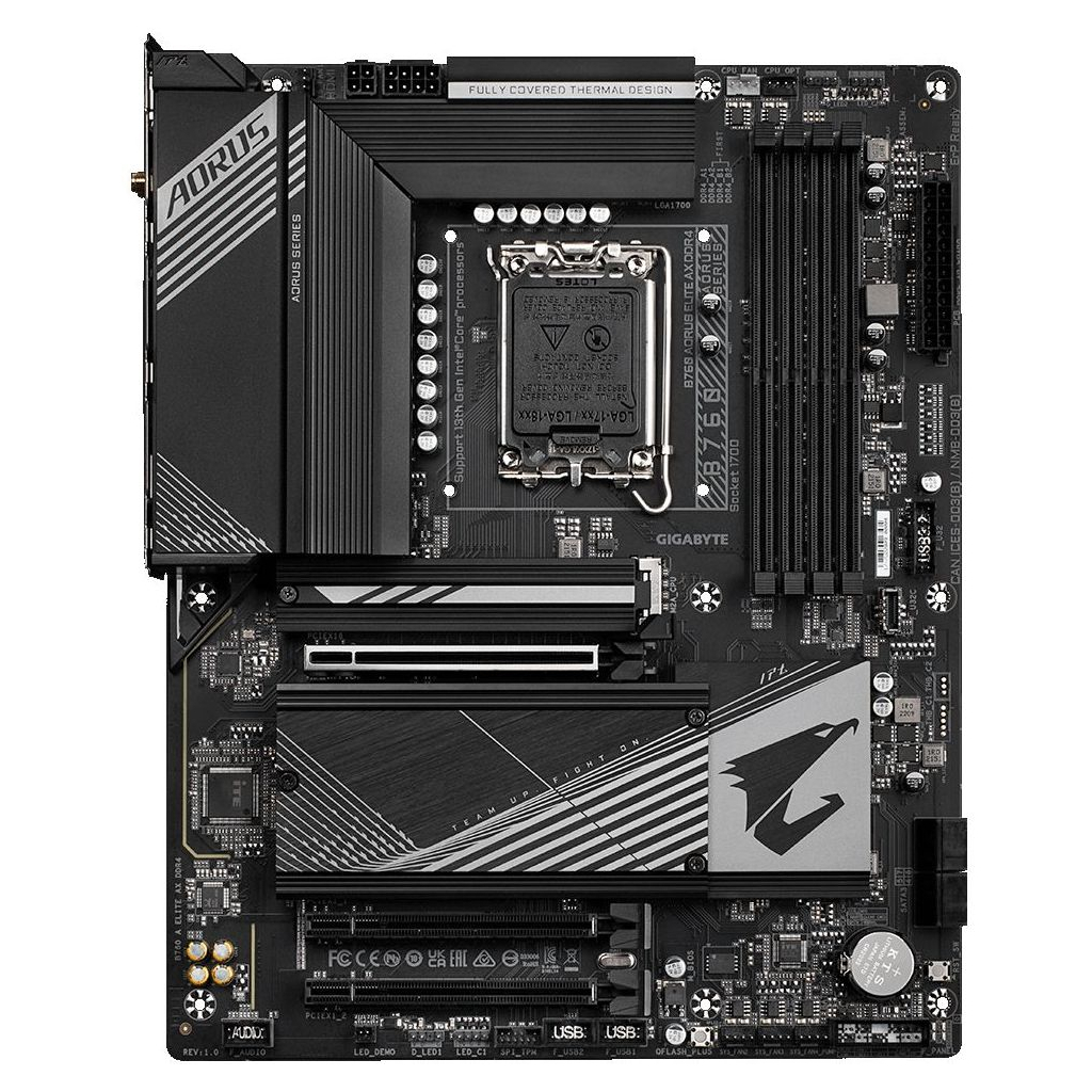 Материнская плата GIGABYTE B760 AORUS ELITE AX DDR4 (B760 A ELITE AX DDR4) - 1