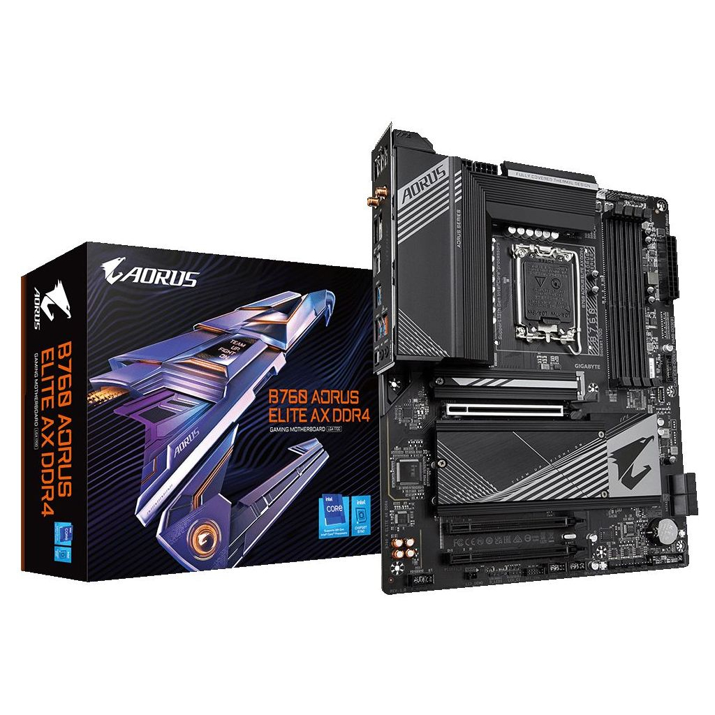 Материнская плата GIGABYTE B760 AORUS ELITE AX DDR4 (B760 A ELITE AX DDR4)