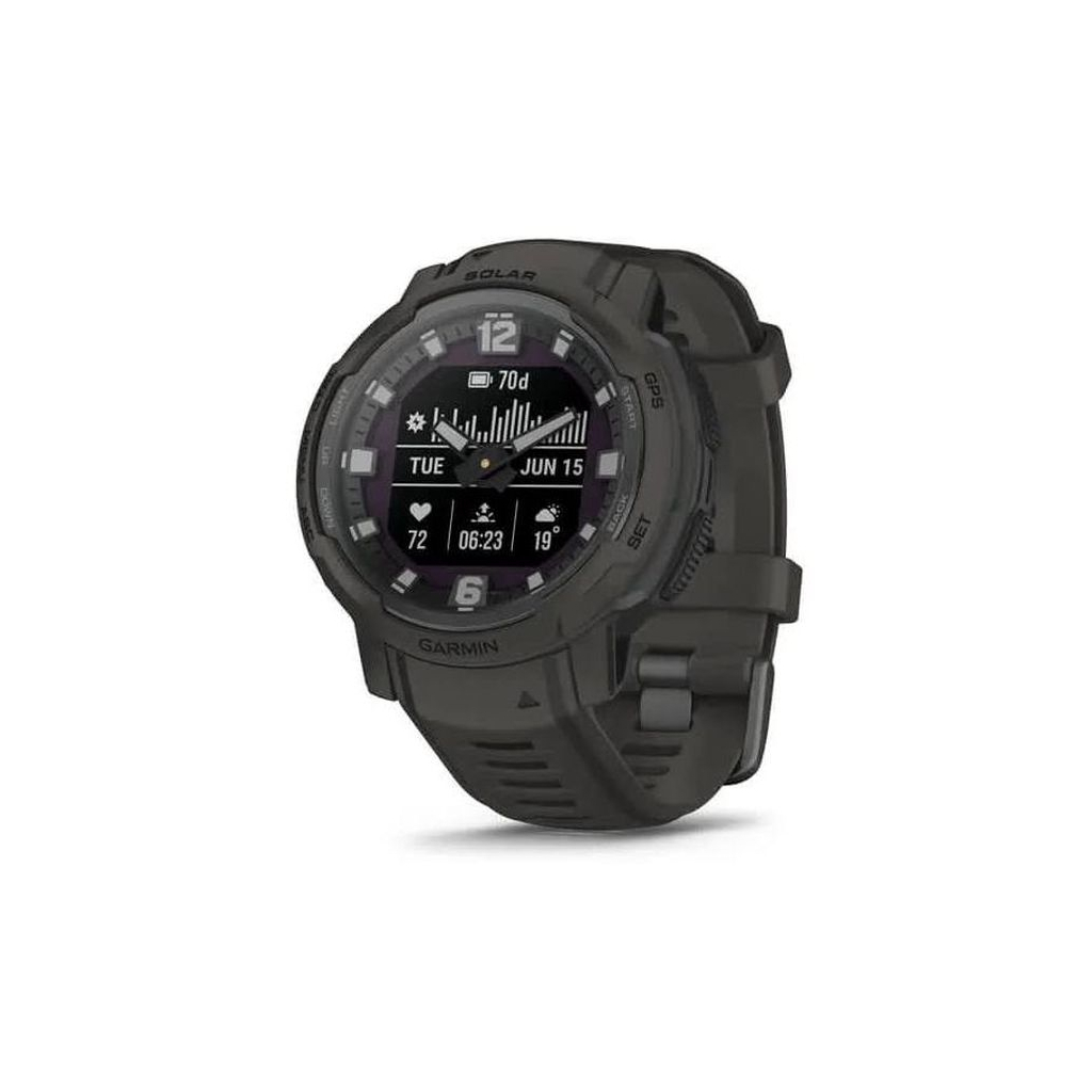 Смарт-часы Garmin Instinct Crossover Solar, Graphite (010-02730-01)