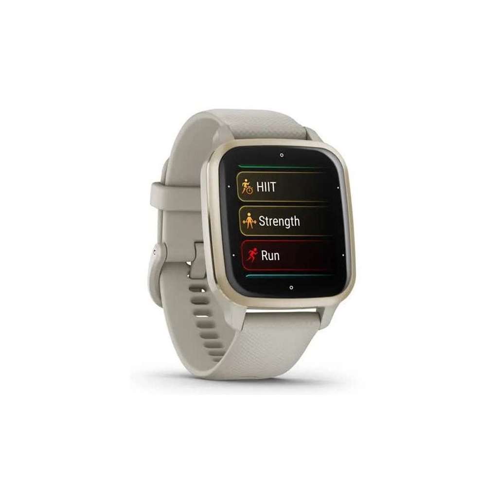 Смарт-часы Garmin Venu Sq 2, Music, French Gray/Cream Gold (010-02700-12) - 2