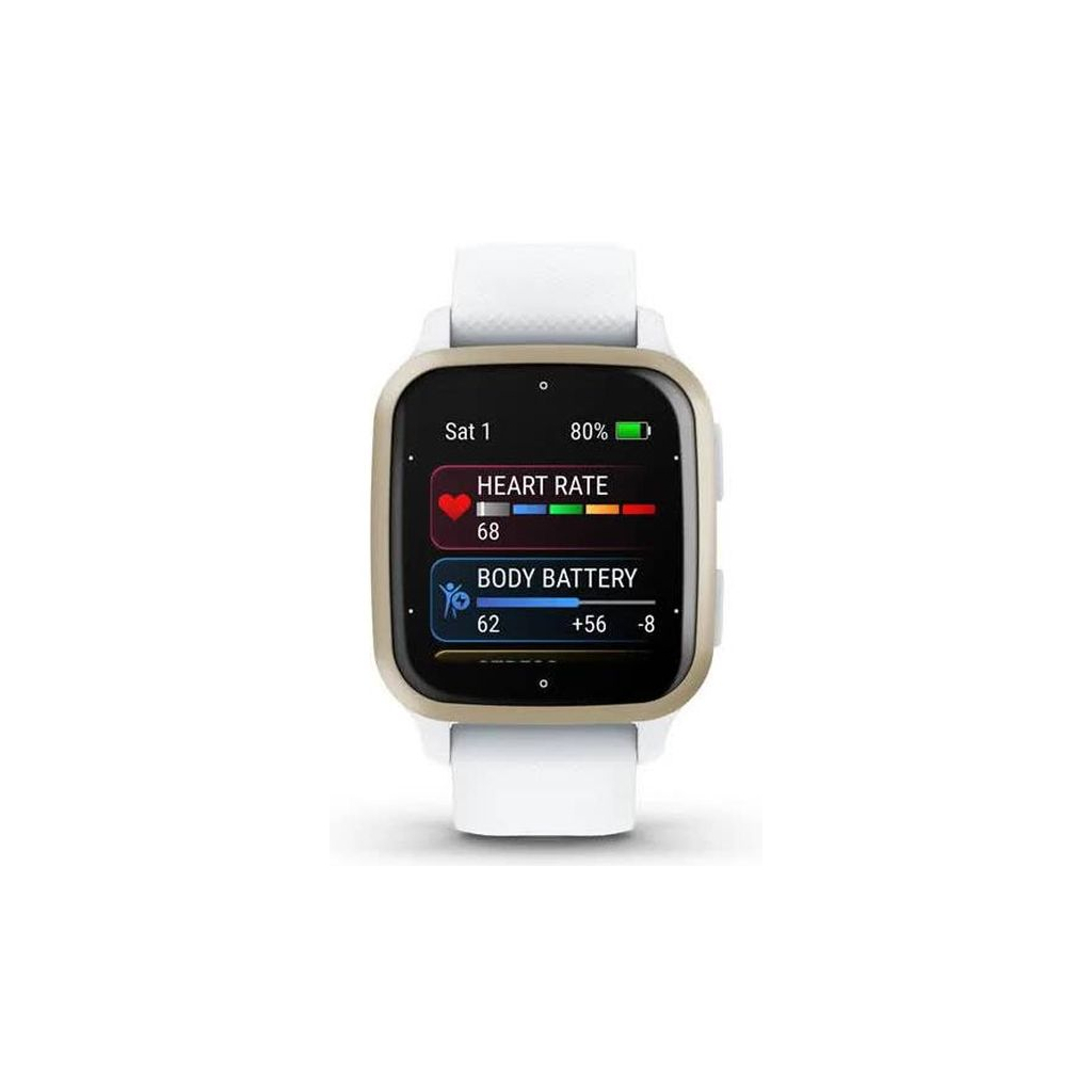 Смарт-часы Garmin Venu Sq 2, White/Cream Gold (010-02701-11) - 1