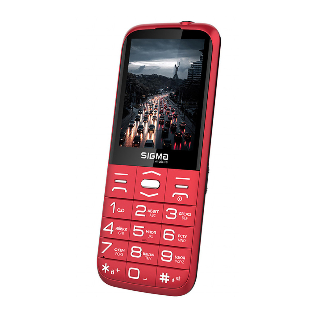 Мобильный телефон Sigma Comfort 50 Grace Type-C Red (4827798121825) - 3