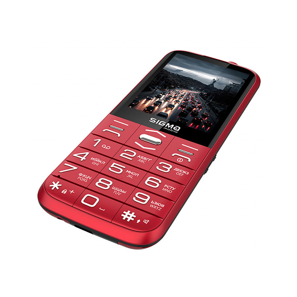 Мобильный телефон Sigma Comfort 50 Grace Type-C Red (4827798121825) - 5