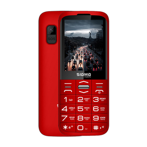 Мобильный телефон Sigma Comfort 50 Grace Type-C Red (4827798121825)