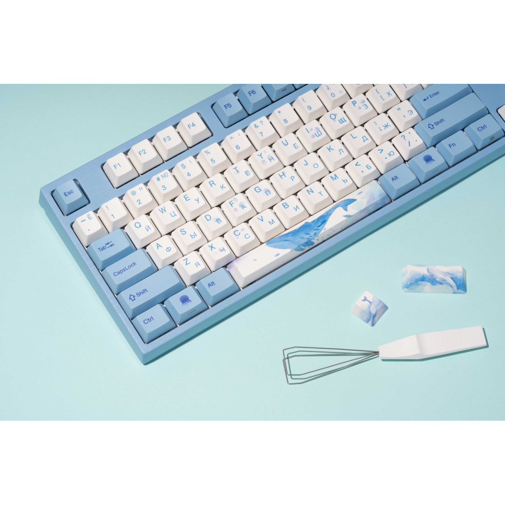 Клавиатура Varmilo VEA108 Sea Melody Cherry Mx Silent Red Multicolor (A26A038A6A1A06A033) - 1