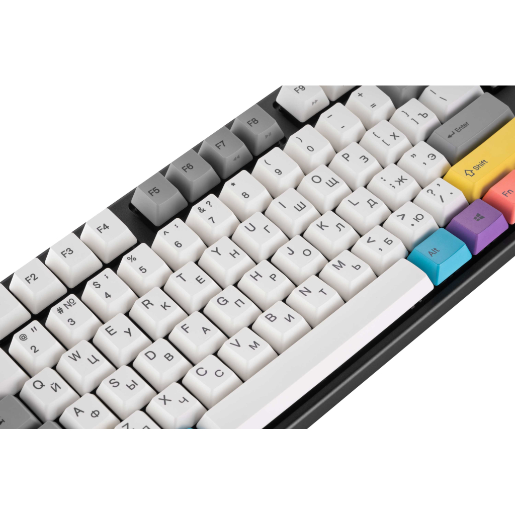 Клавиатура Varmilo VEA87 CMYK Cherry Mx Silent Red Multicolor (A23A024A6A1A06A007) - 11 Клавиатура Varmilo VEA87 CMYK Cherry Mx Silent Red Multicolor (A23A024A6A1A06A007) - 11