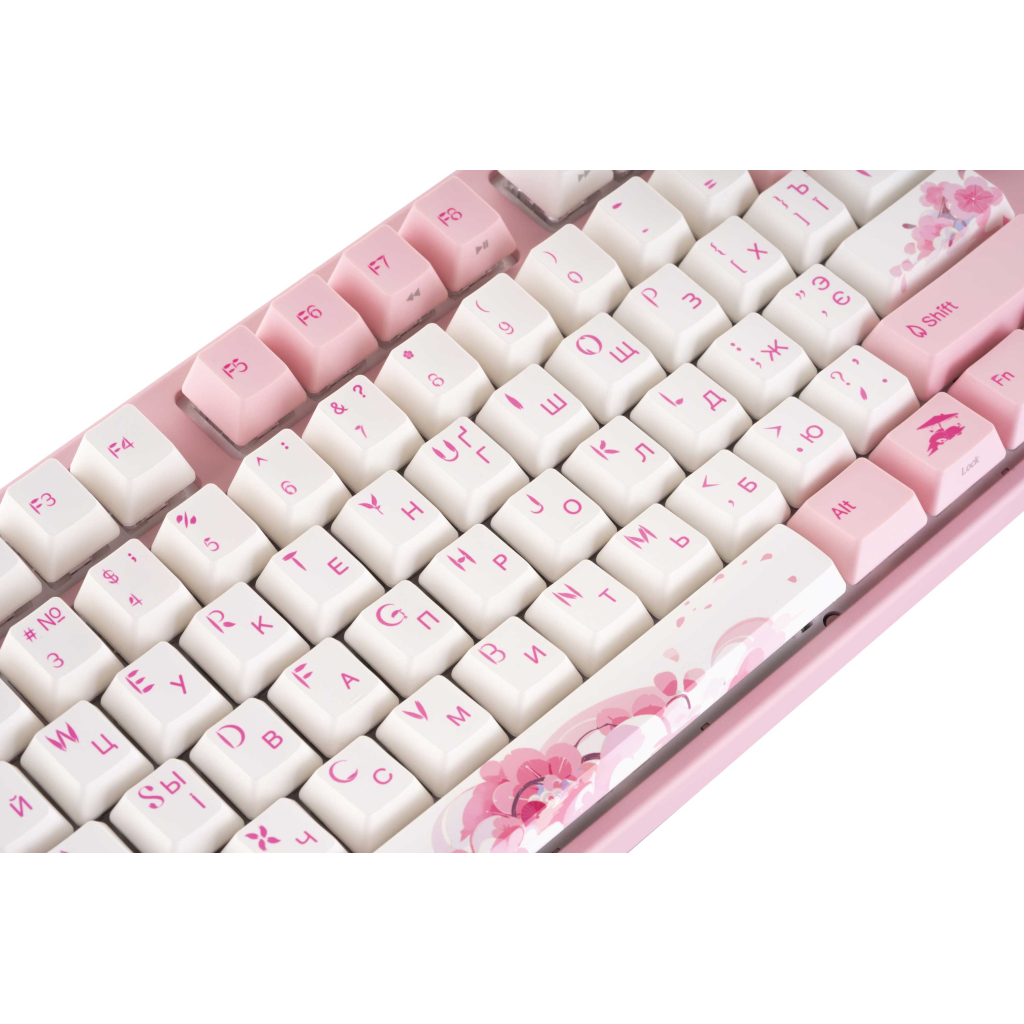 Клавиатура Varmilo VEA87 Sakura R2 Cherry Mx Silent Red (A23A027A6A0A17A024) - 11 Клавиатура Varmilo VEA87 Sakura R2 Cherry Mx Silent Red (A23A027A6A0A17A024) - 11