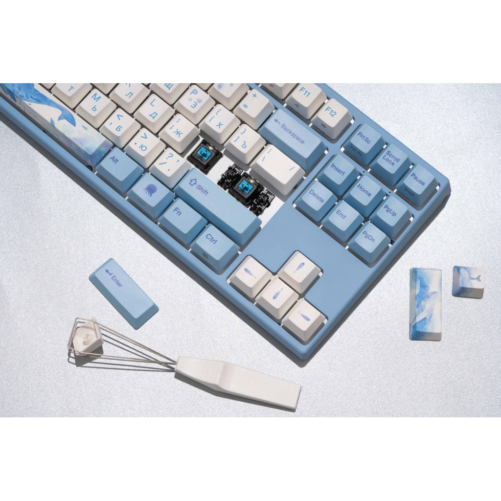 Клавиатура Varmilo VEA87 Sea Melody Cherry Mx Red Multicolor (A23A038A3A1A06A033) - 4