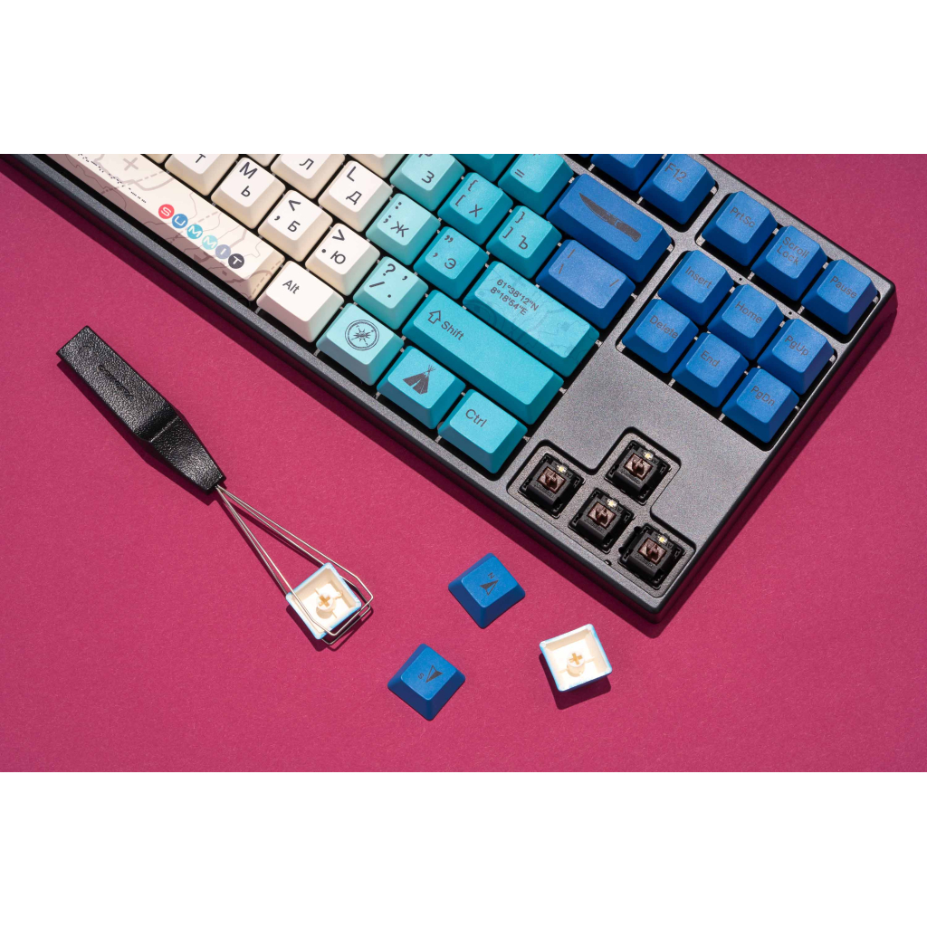 Клавиатура Varmilo VEA87 Summit R2 Cherry Mx Blue Multicolor (A23A022A1A1A06A007) - 4