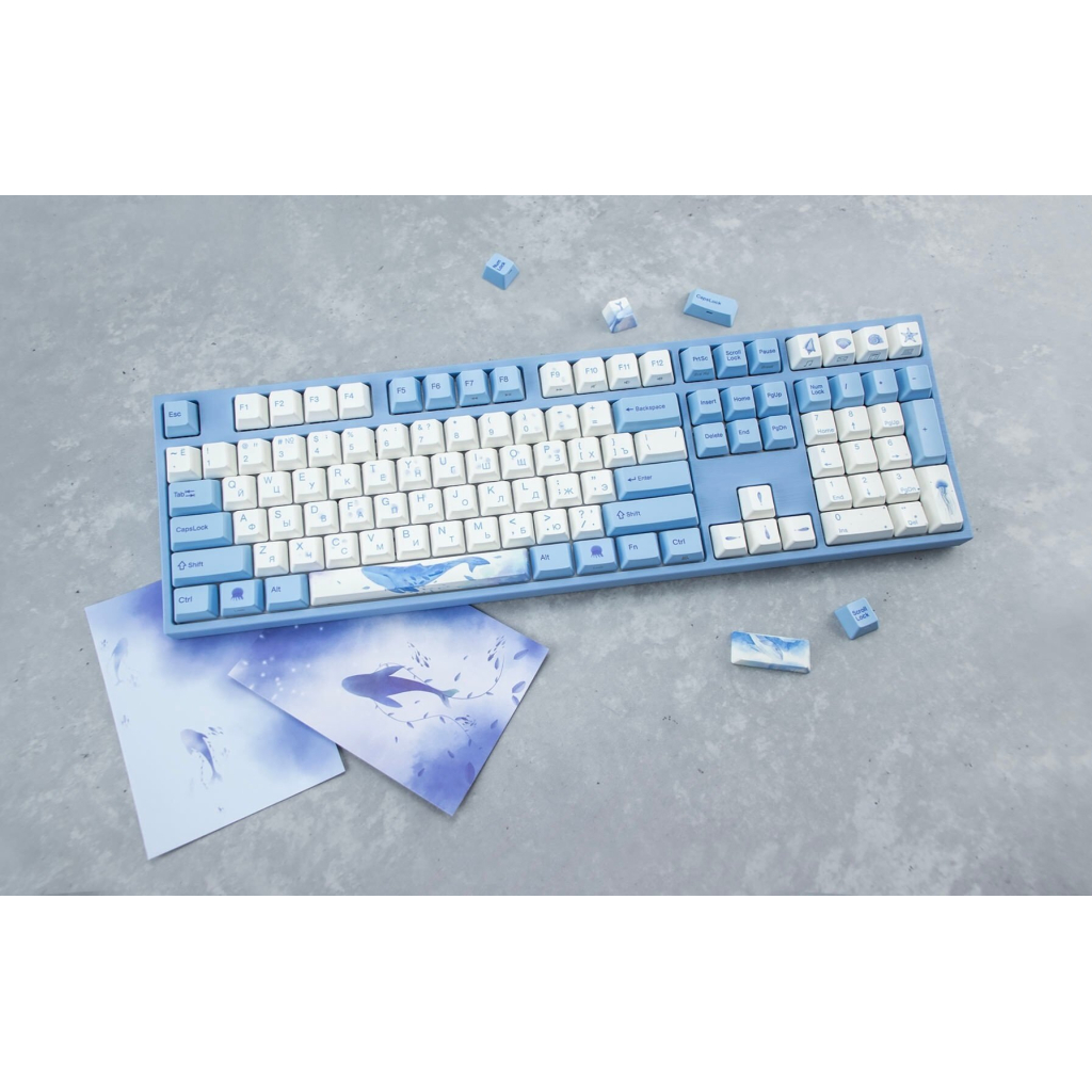 Клавиатура Varmilo VEM108 Sea Melody EC V2 Daisy Multicolor (A36A038A8A3A06A033) - 1