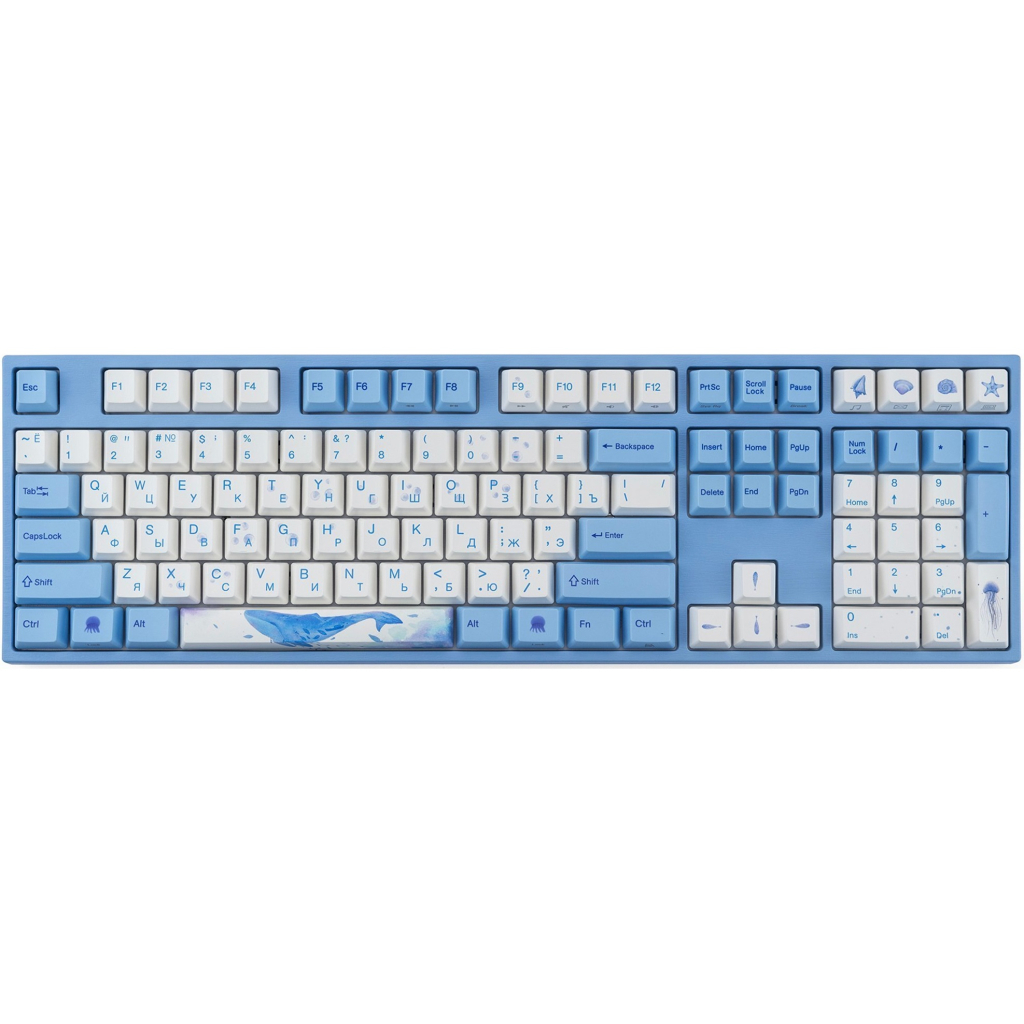 Клавиатура Varmilo VEM108 Sea Melody EC V2 Daisy Multicolor (A36A038A8A3A06A033)