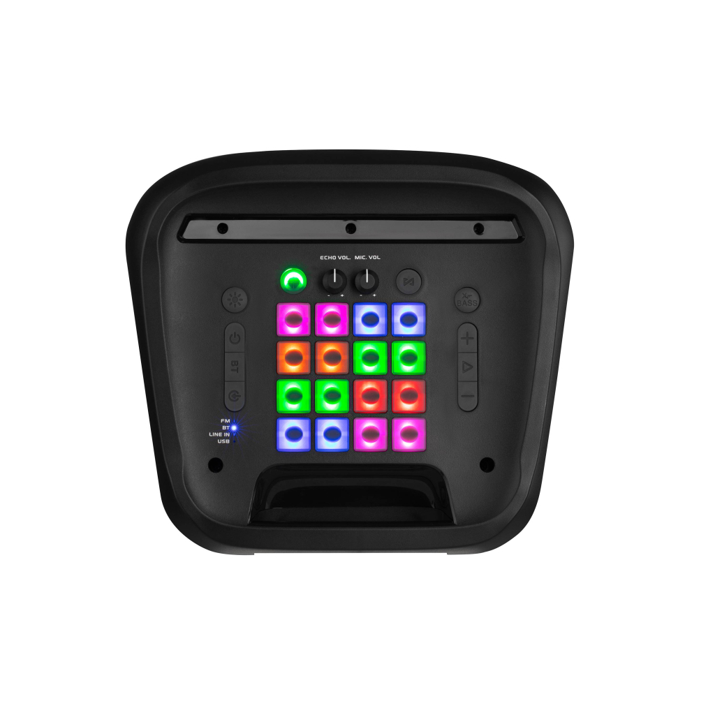 Акустическая система 2E Party Boom 200 TWS USB Full LED DJ Effects, Wireless (2E-DSPB200W) - 4
