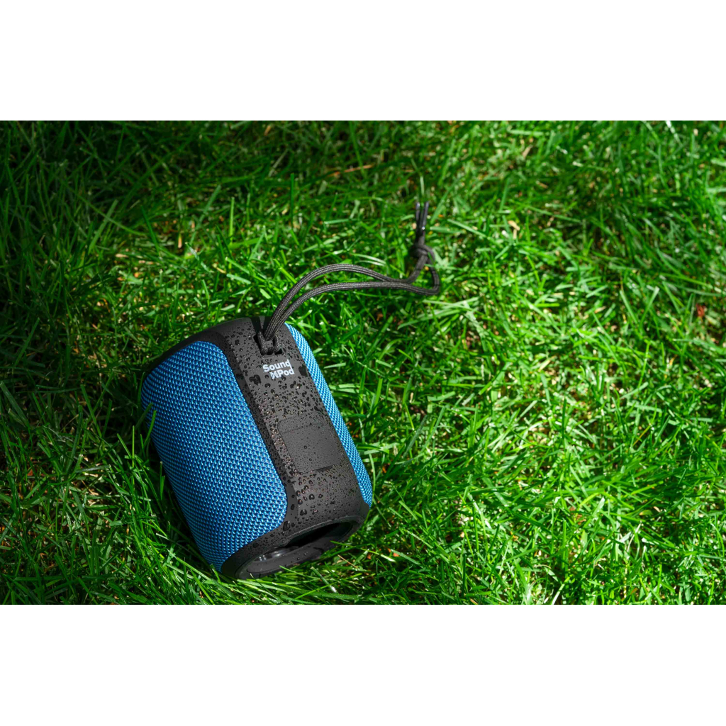 Акустическая система 2E SoundXPod TWS MP3 Wireless Waterproof Blue (2E-BSSXPWBL) - 2