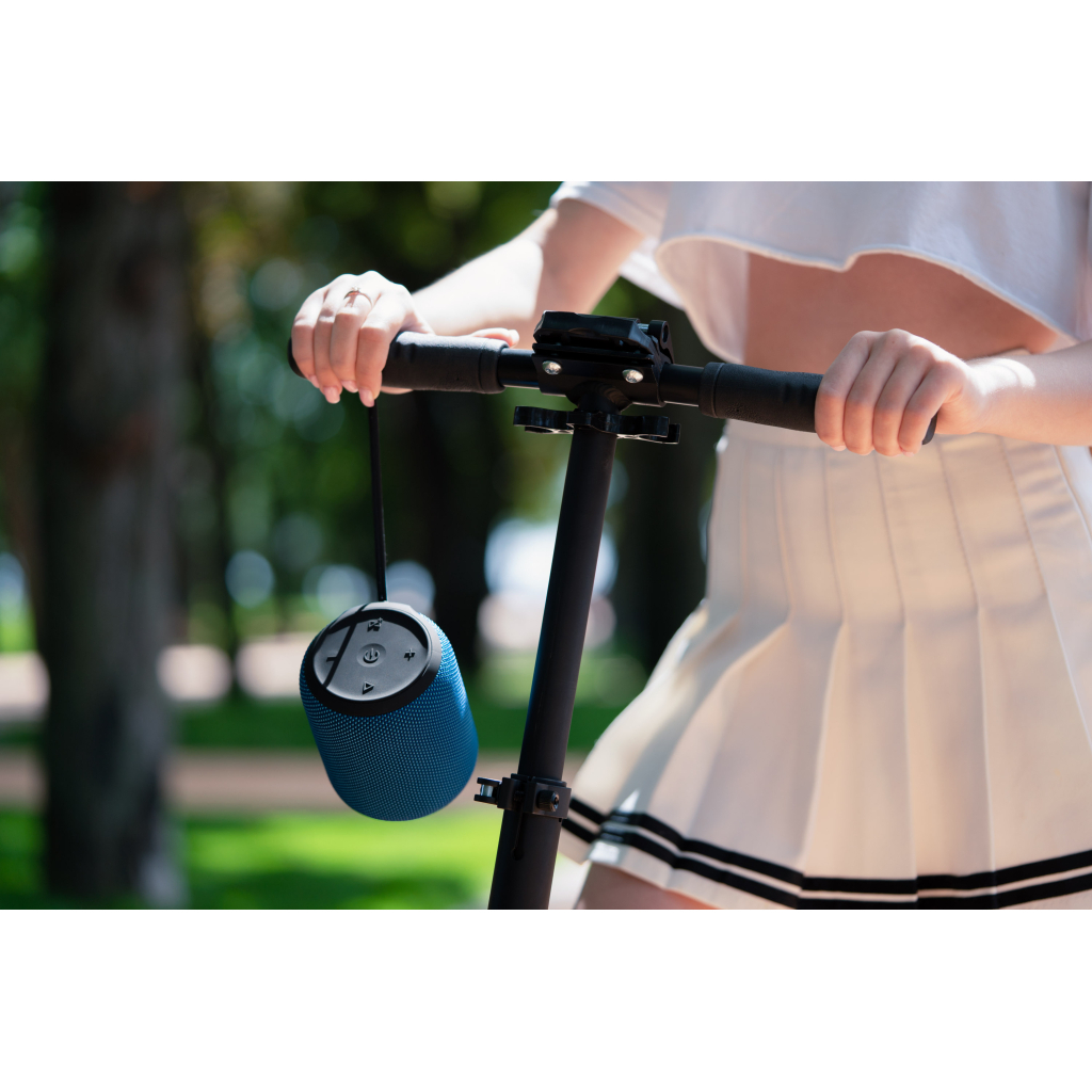 Акустическая система 2E SoundXPod TWS MP3 Wireless Waterproof Blue (2E-BSSXPWBL) - 4