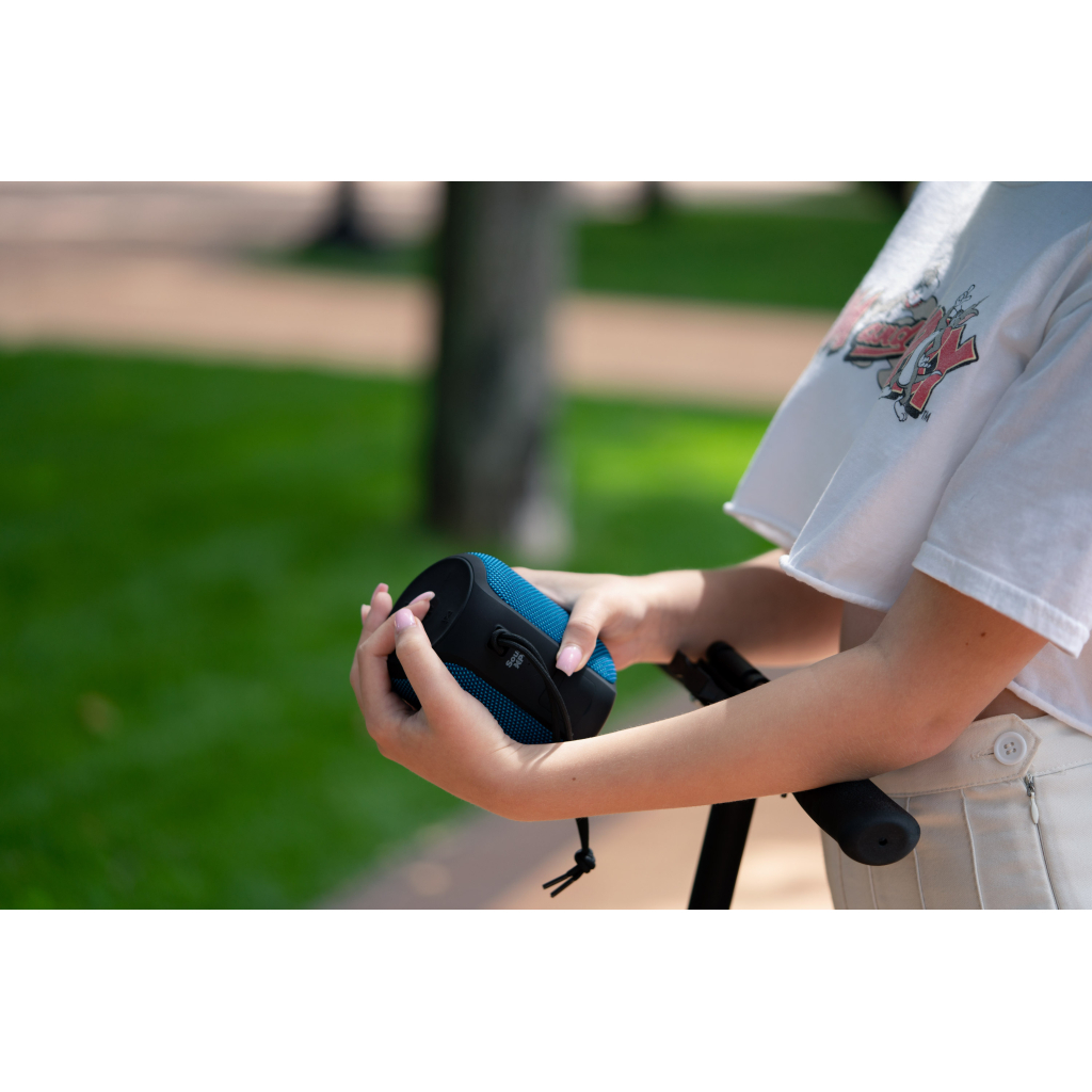 Акустическая система 2E SoundXPod TWS MP3 Wireless Waterproof Blue (2E-BSSXPWBL) - 9