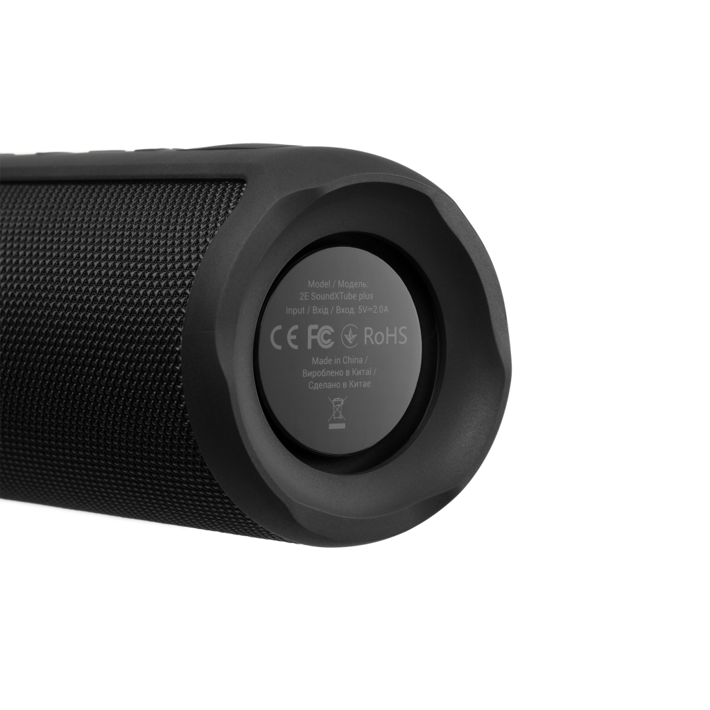 Акустическая система 2E SoundXTube Plus TWS MP3 Wireless Waterproof Black (2E-BSSXTPWBK) - 5