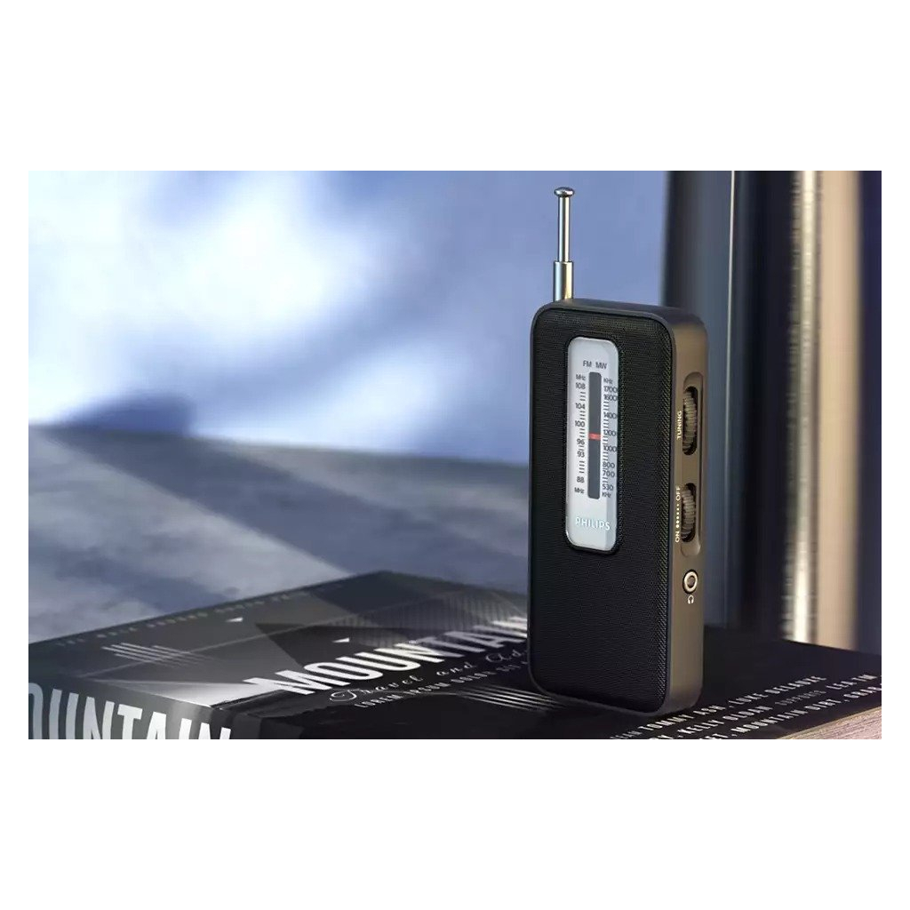 Портативный радиоприемник Philips TAR1506 FM/MW mono 100 mW AUX 3.5mm 2хAAA (TAR1506/00) - 1