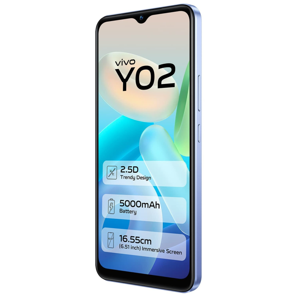 Мобильный телефон Vivo Y02 2/32GB Orchid Blue - 8