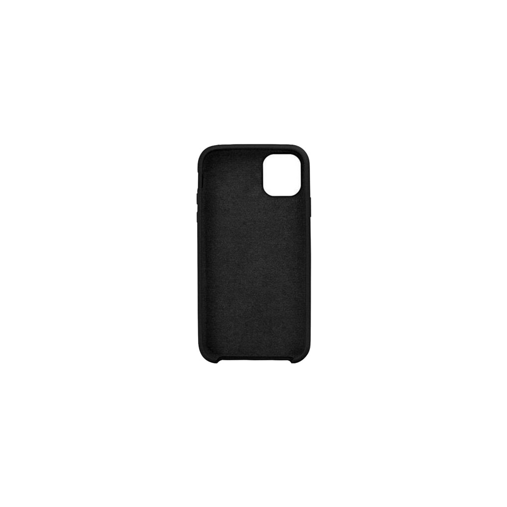 Чехол для моб. телефона Drobak Liquid Silicon Case Apple iPhone 11 Pro Max Black (707003) - 1