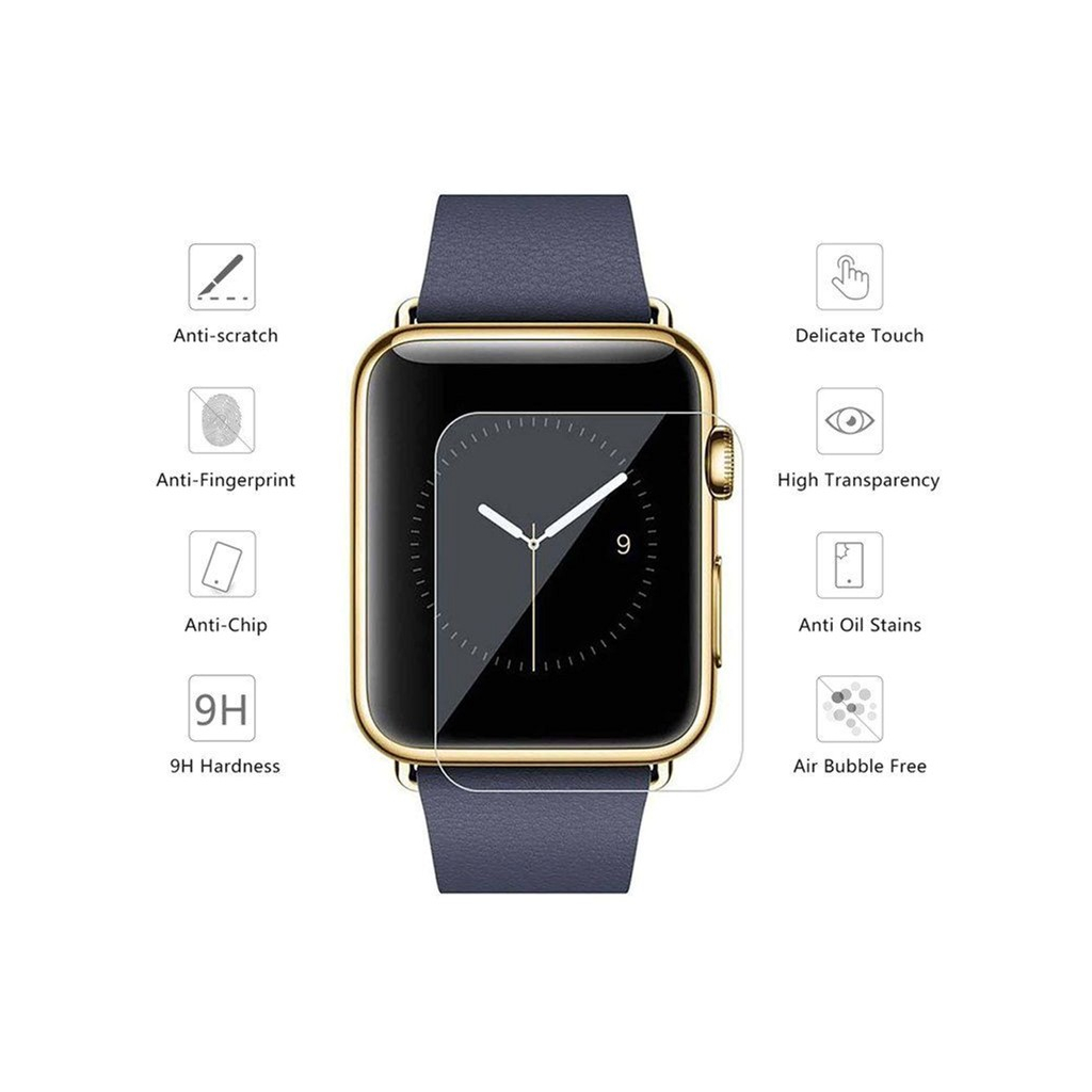 Пленка защитная Drobak Ceramics Apple Watch Series 3 38mm (2 шт) (313101) - 1