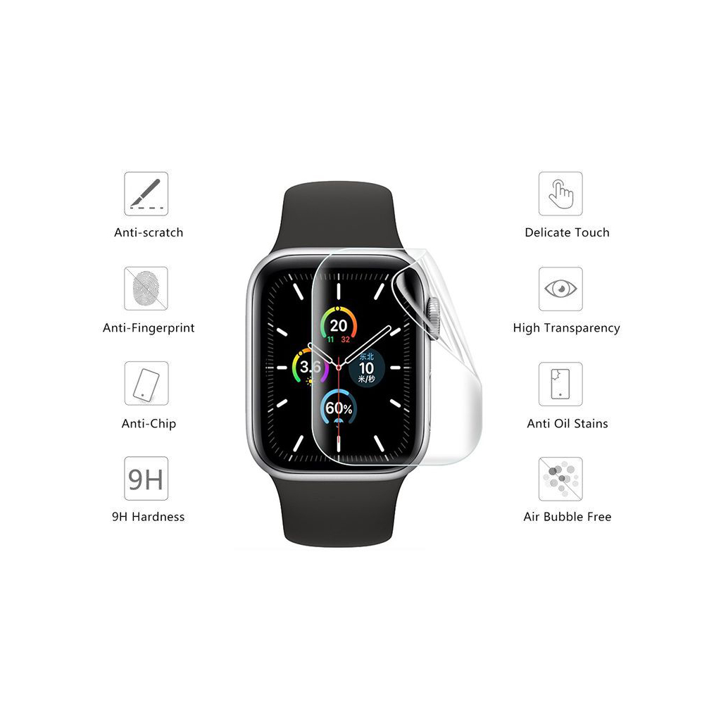 Пленка защитная Drobak Hydrogel Apple Watch Series 6 40mm (2 шт) (313147) (313147) - 1