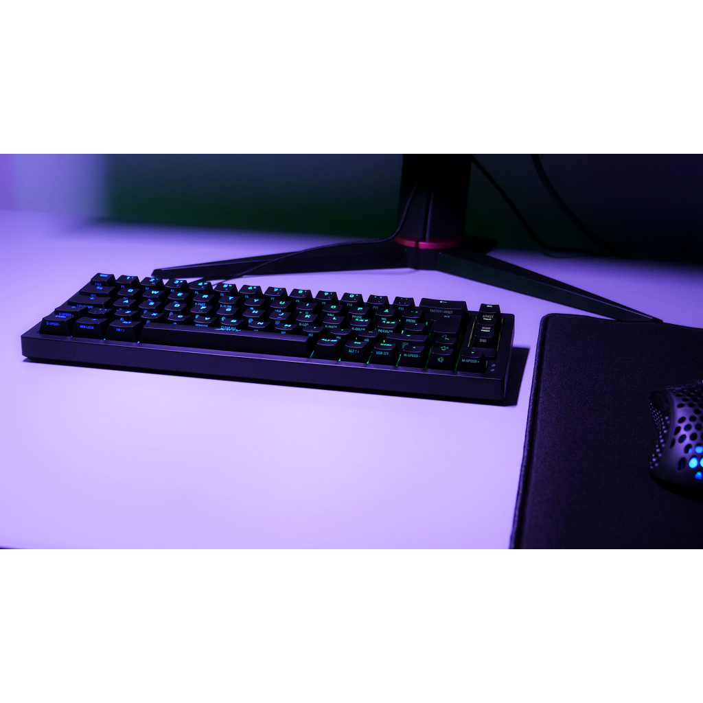 Клавиатура Xtrfy K5 68 keys Kailh Red Hot-swap RGB UA Black (K5-RGB-CPT-BLACK-R-UKR) - 2