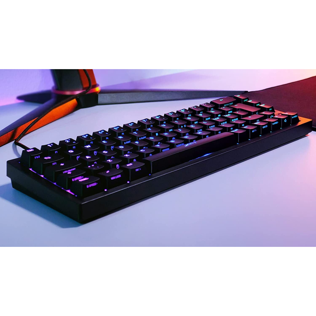 Клавиатура Xtrfy K5 68 keys Kailh Red Hot-swap RGB UA Black (K5-RGB-CPT-BLACK-R-UKR) - 6