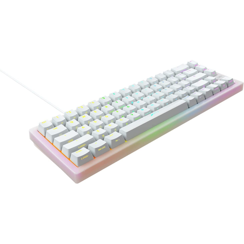 Клавиатура Xtrfy K5 68 keys Kailh Red Hot-swap RGB UA White (K5-RGB-CPT-TPWHITE-R-UKR) - 7 Клавиатура Xtrfy K5 68 keys Kailh Red Hot-swap RGB UA White (K5-RGB-CPT-TPWHITE-R-UKR) - 7
