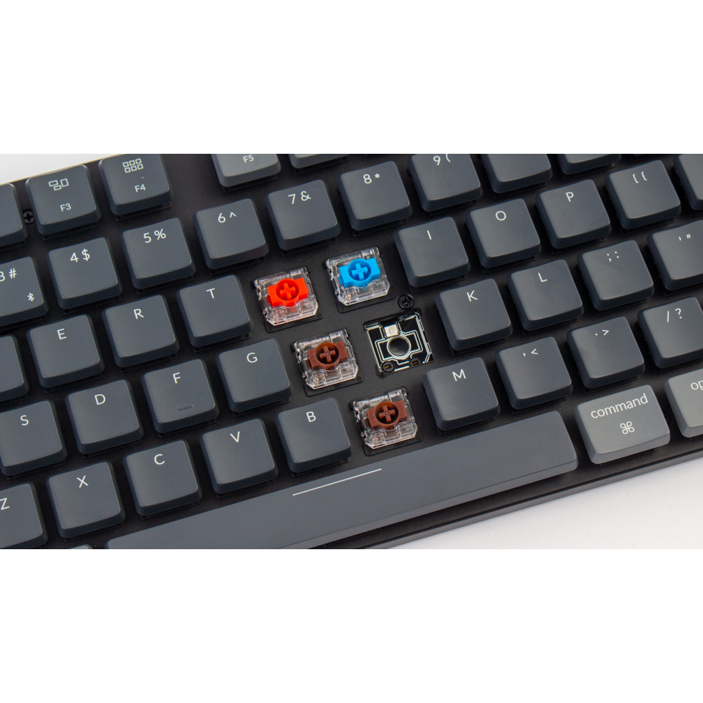 Клавиатура Keychron K1SE 87 Key Gateron Blue RGB Wireless UA Black (K1SEH2_KEYCHRON) - 5
