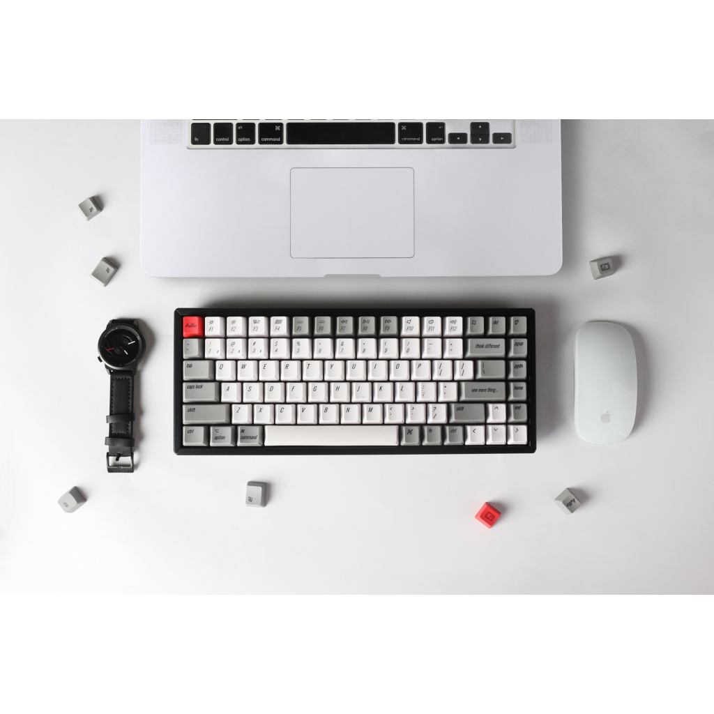 Клавиатура Keychron K2 84 Key Gateron G PRO Red Wireless UA Retro (K2K1_KEYCHRON) - 1