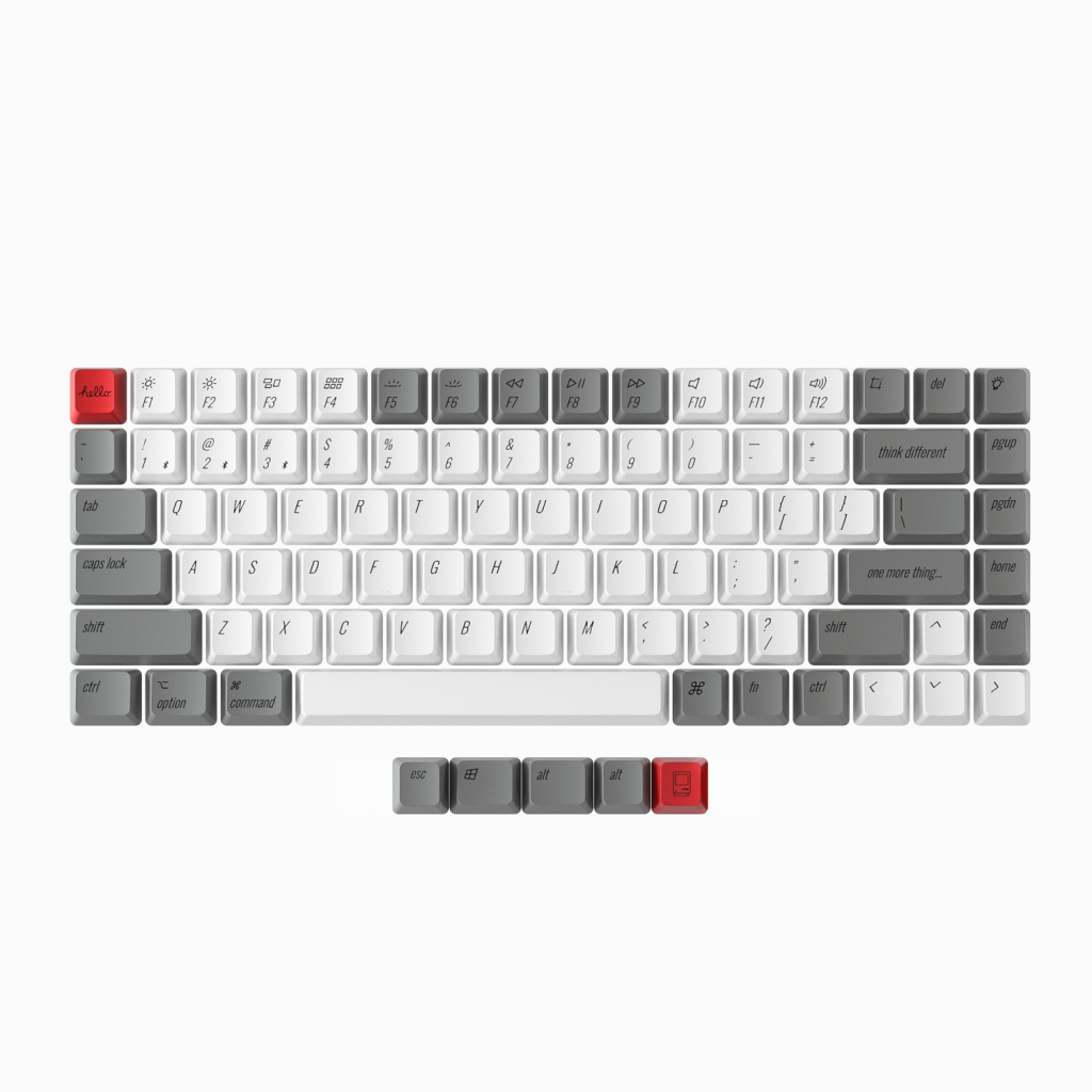 Клавиатура Keychron K2 84 Key Gateron G PRO Red Wireless UA Retro (K2K1_KEYCHRON) - 4