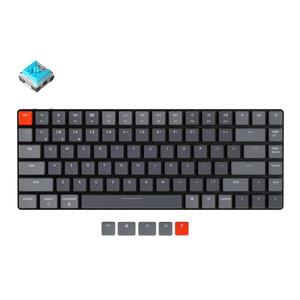 Клавиатура Keychron K3 84 Key Gateron Blue RGB Wireless UA Black (K3B2_KEYCHRON)