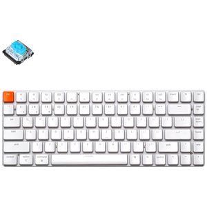 Клавиатура Keychron K3 84 Key Gateron Blue Wireless UA White (K3K2_KEYCHRON)