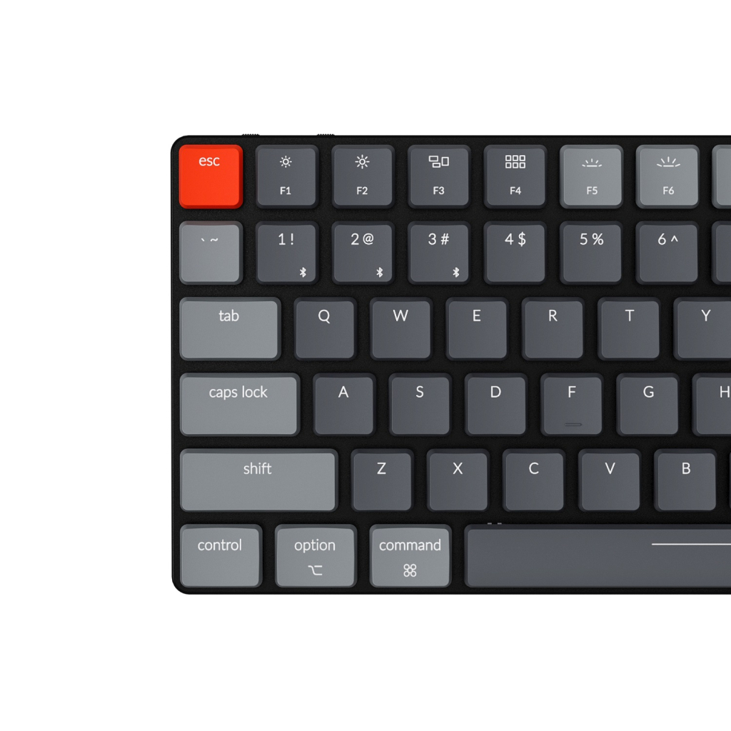 Клавиатура Keychron K3 84 Key Gateron Brown RGB Wireless UA Black (K3B3_KEYCHRON) - 2