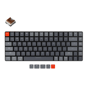 Клавиатура Keychron K3 84 Key Gateron Brown RGB Wireless UA Black (K3B3_KEYCHRON)