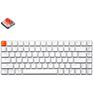 Клавиатура Keychron K3 84 Key Gateron Red Wireless UA White (K3K1_KEYCHRON)