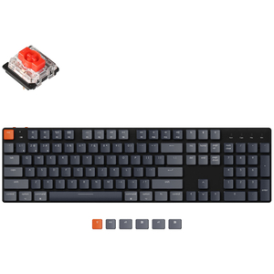 Клавиатура Keychron K5SE 104 Key Gateron Red RGB Wireless UA Black (K5SEH1_KEYCHRON)