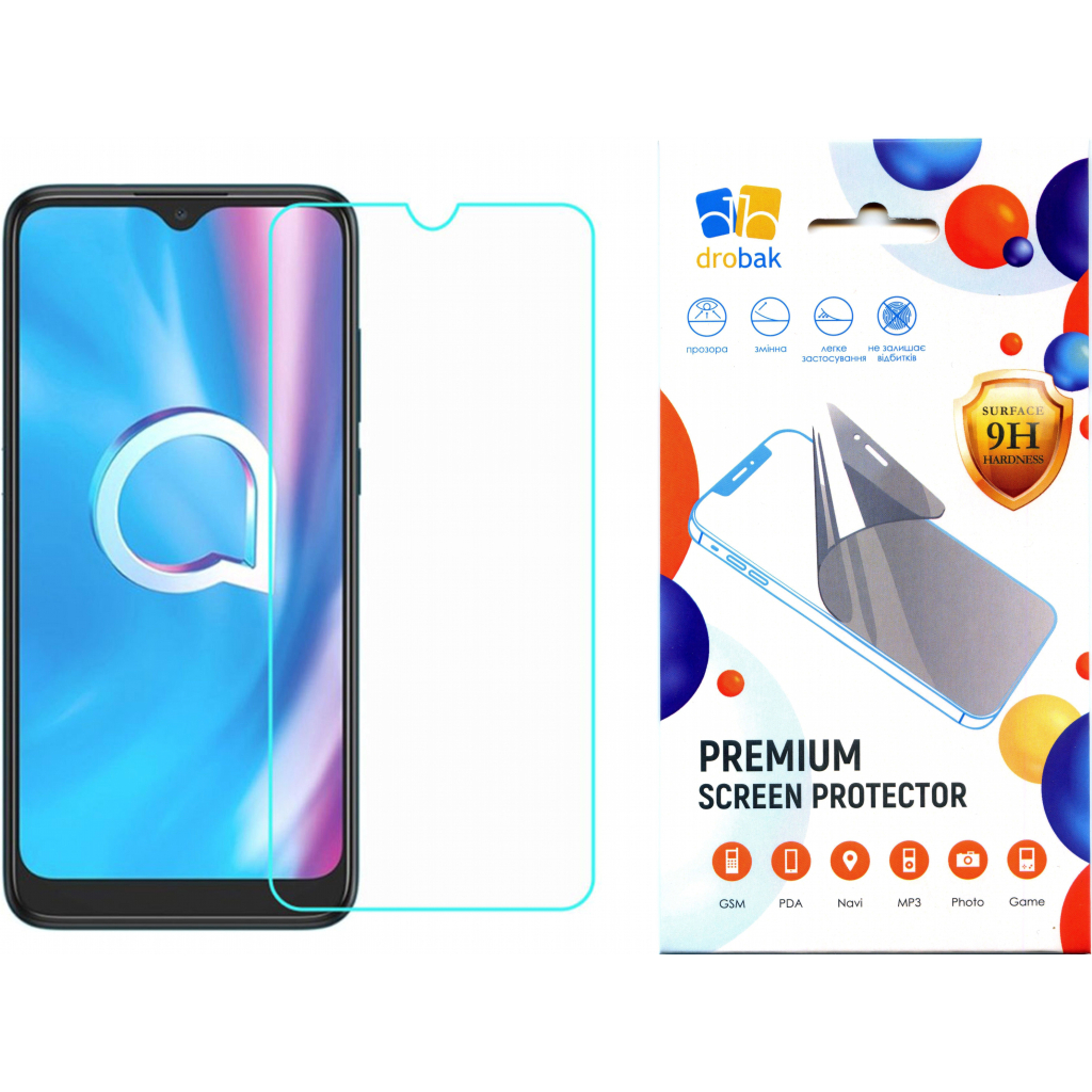 Стекло защитное Drobak Alcatel 1SE (616186)