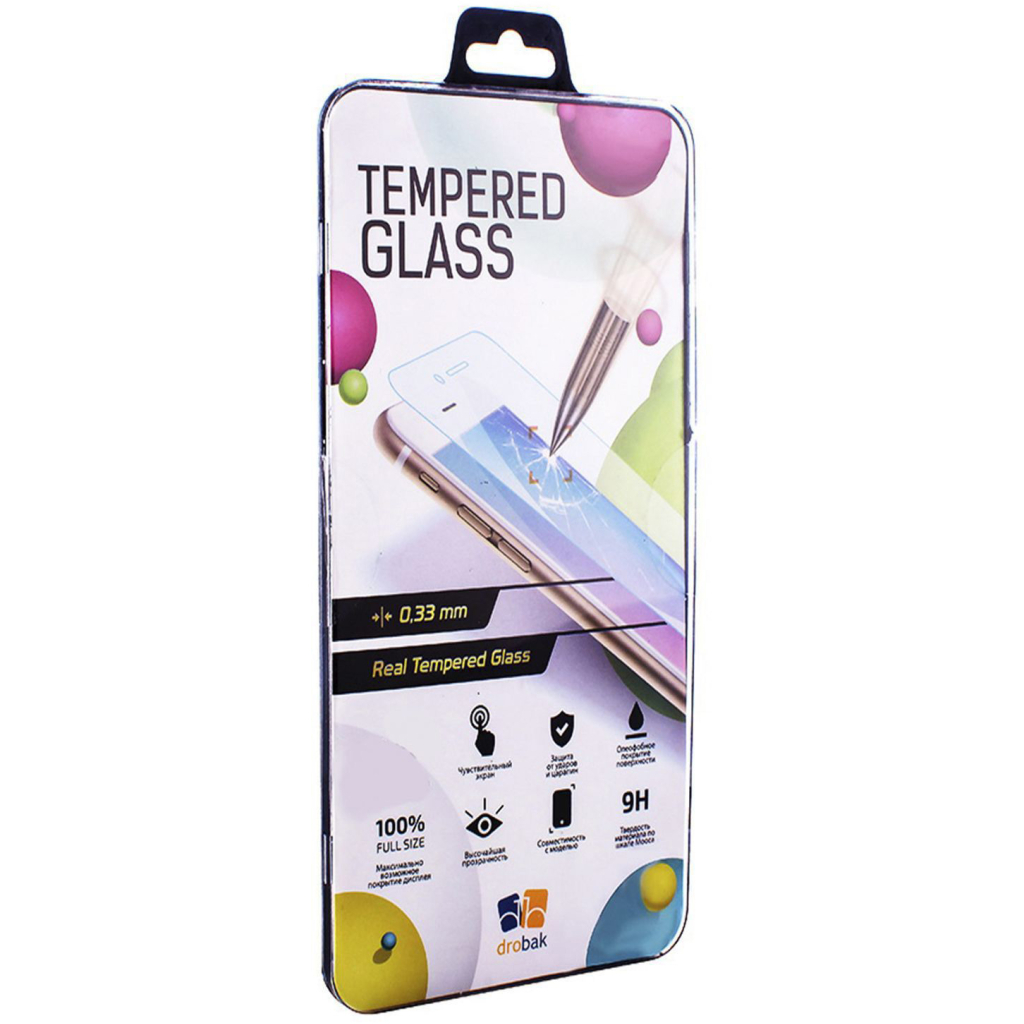 Стекло защитное Drobak Apple iPhone 12 mini (232388) - 3