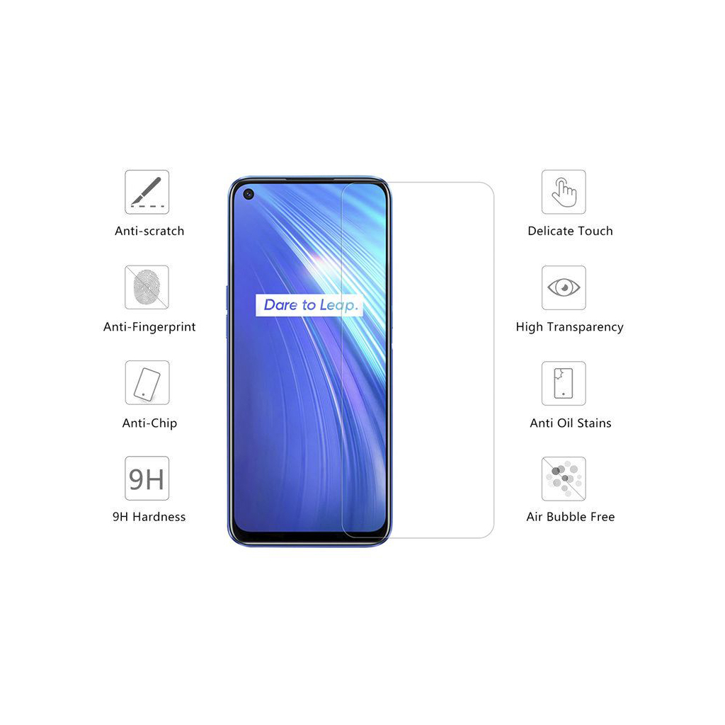 Стекло защитное Drobak Realme 6 (464635) - 1