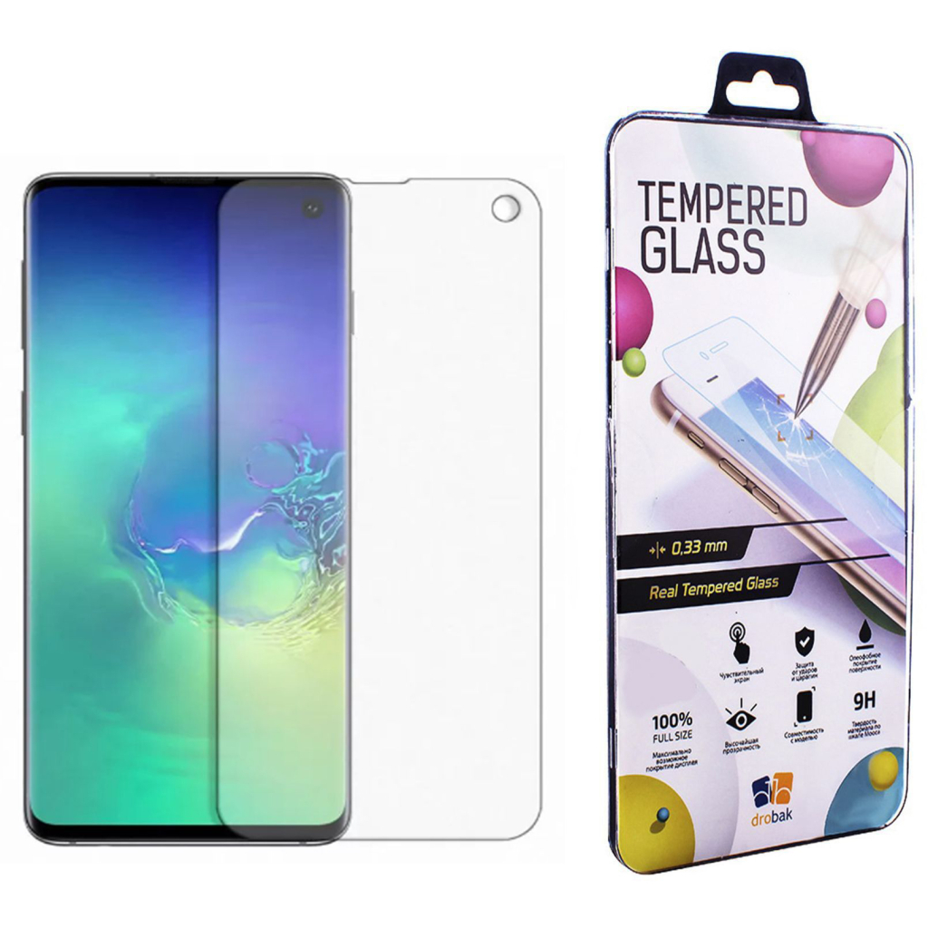 Стекло защитное Drobak Samsung Galaxy S10 (464649)