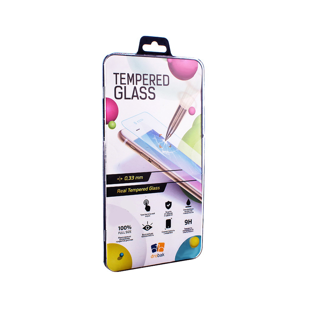 Стекло защитное Drobak Tecno Spark 7 (494938) - 4
