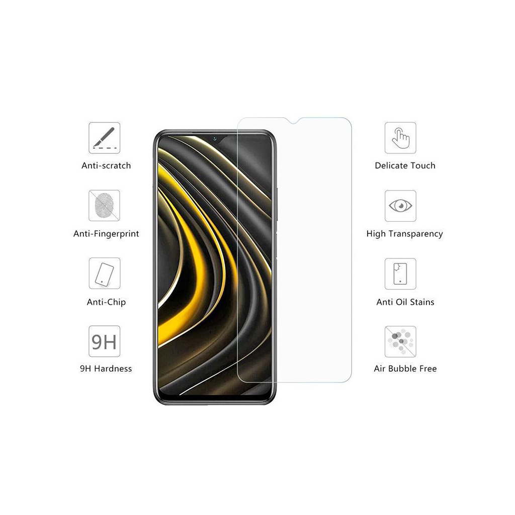 Стекло защитное Drobak Xiaomi Poco M3 (464645) - 1