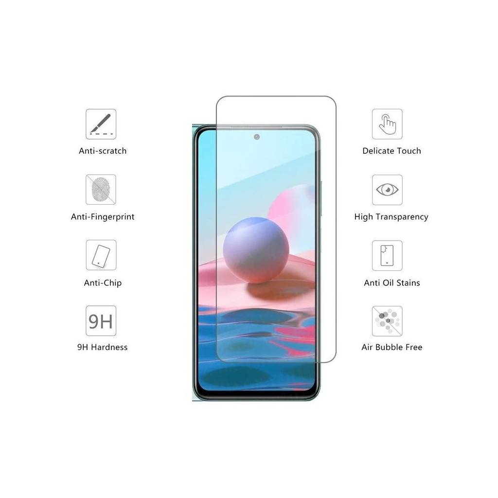 Стекло защитное Drobak Xiaomi Redmi Note 10 Pro (494927) - 1