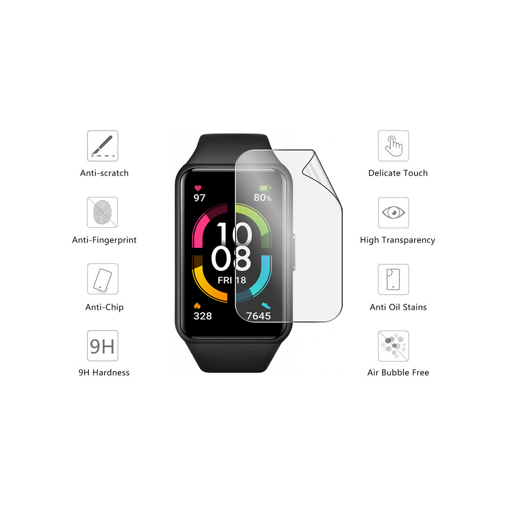 Стекло защитное Drobak glass-film Ceramics Honor Band 6 (313149) - 1