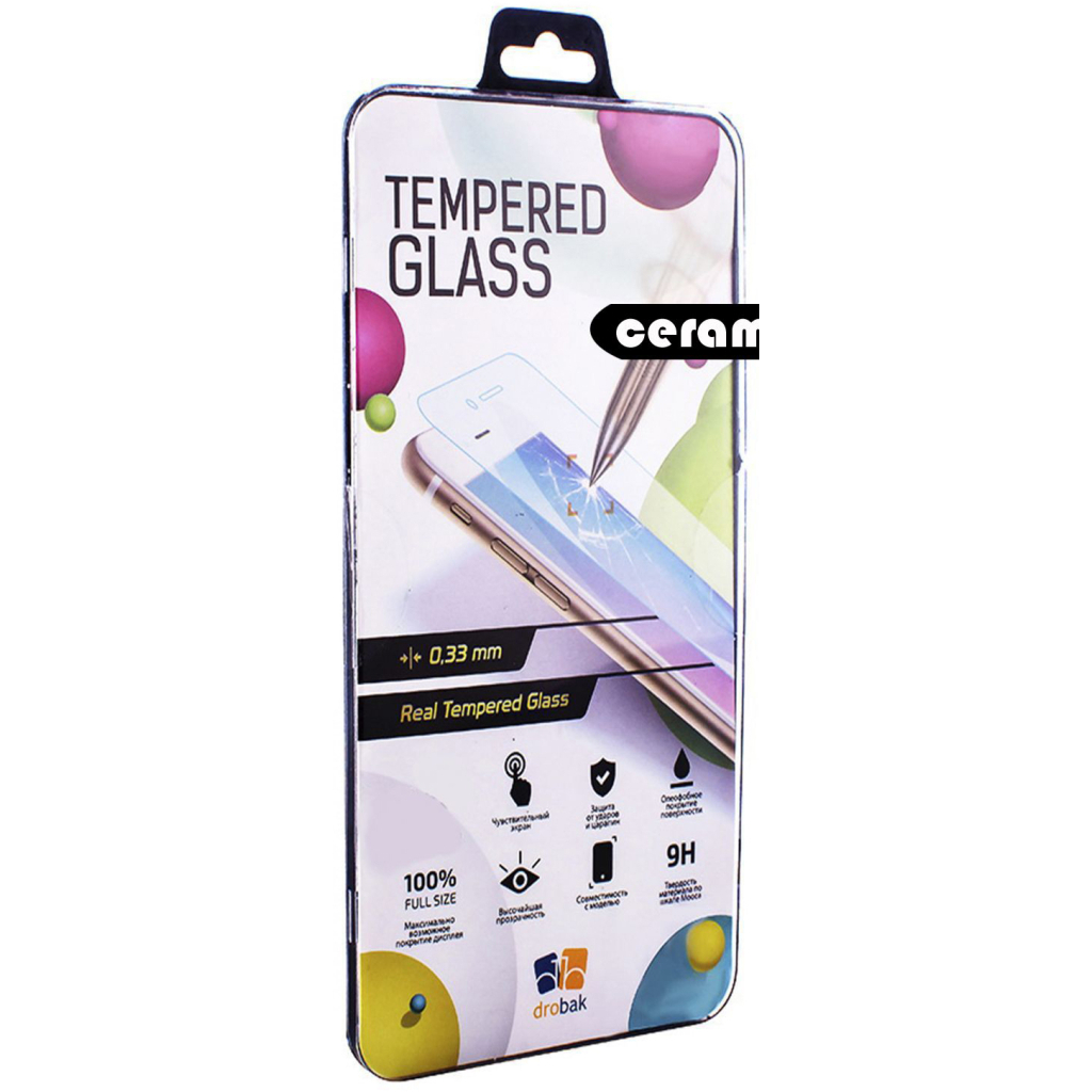 Стекло защитное Drobak glass-film Ceramics Samsung Galaxy Watch 4 42mm (313151) - 3