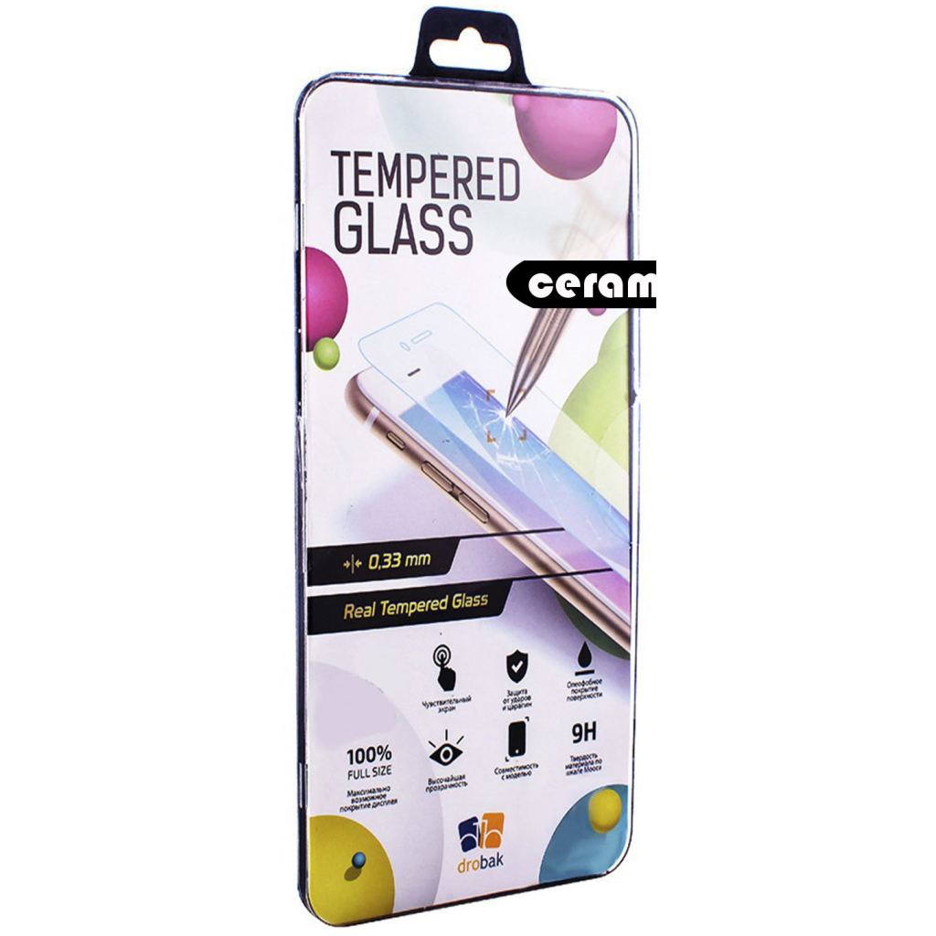 Стекло защитное Drobak glass-film Ceramics Samsung Galaxy Watch 4 44mm (313153) - 3