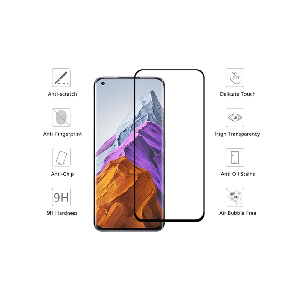 Стекло защитное Drobak glass-film Ceramics Xiaomi Mi 11 Pro (464698) - 1